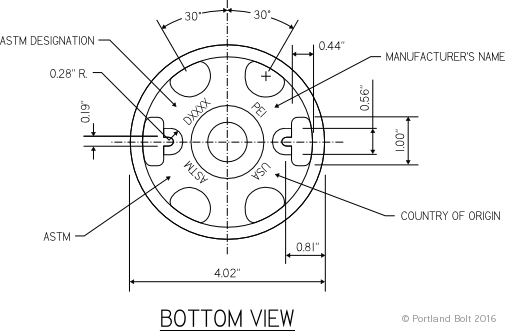 4" shear plate